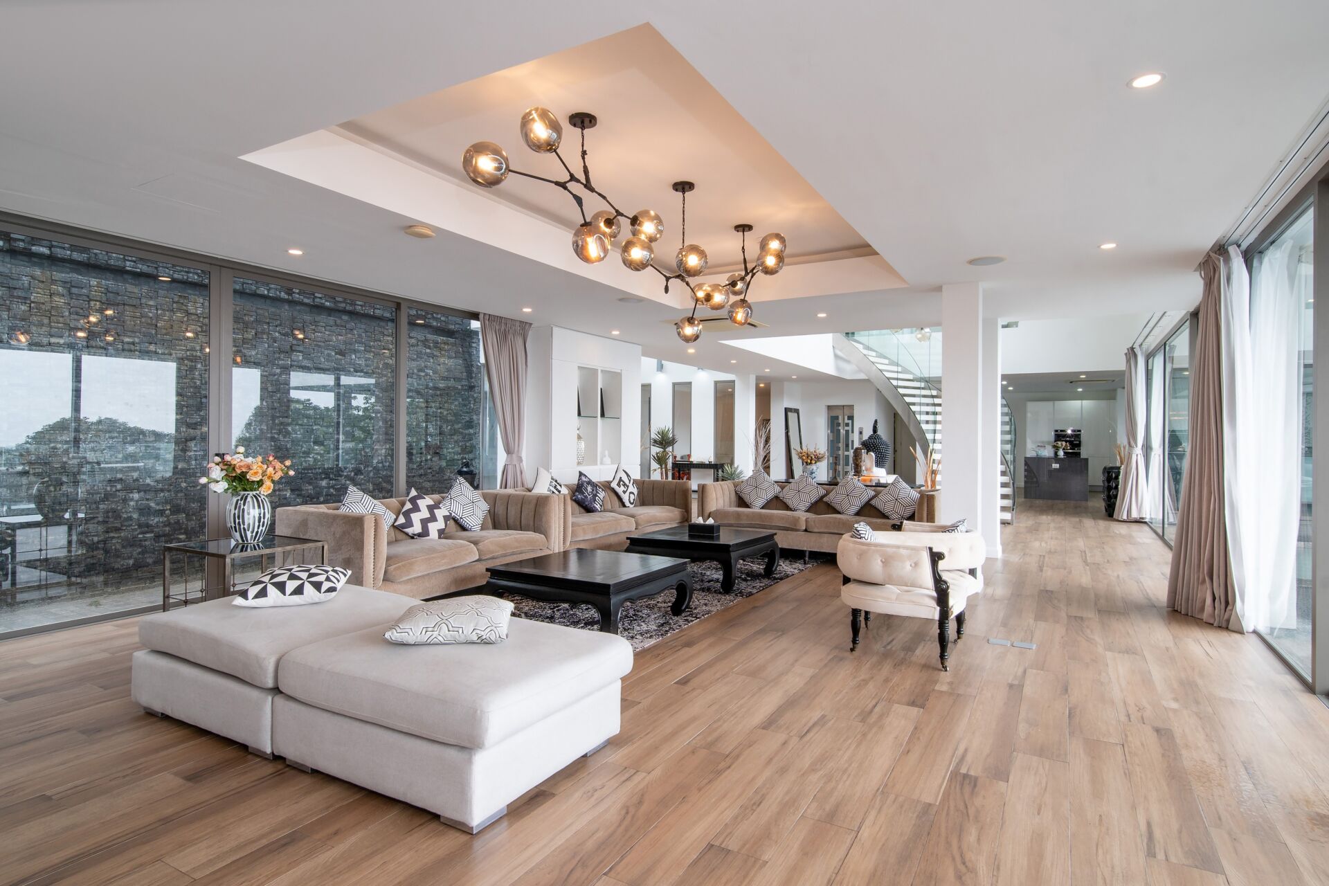 0467 MoonShadow Villa Kamala Phuket for Rent | Luxury 6-Bedroom Sea View Villa | THB 55,000 Per Night