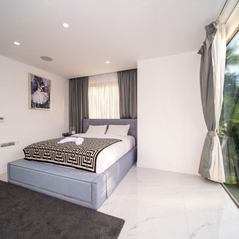 MoonShadow Villa Kamala Phuket for Rent | Luxury 6-Bedroom Sea View Villa | THB 55,000 Per Night