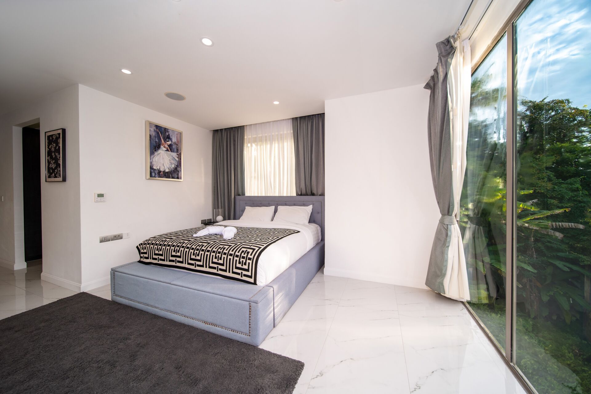 0483 MoonShadow Villa Kamala Phuket for Rent | Luxury 6-Bedroom Sea View Villa | THB 55,000 Per Night