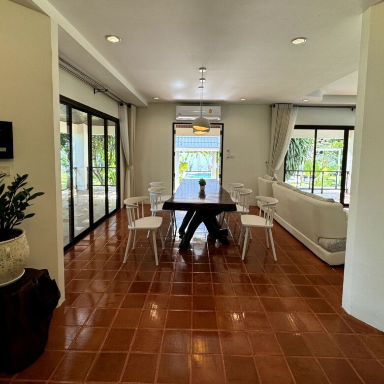 Luxury 4-Bedroom Pool Villa for Rent in Pa Klok, Phuket | Tropical Garden Retreat