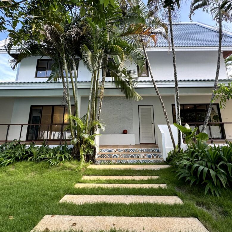 Luxury 4-Bedroom Pool Villa for Rent in Pa Klok, Phuket | Tropical Garden Retreat