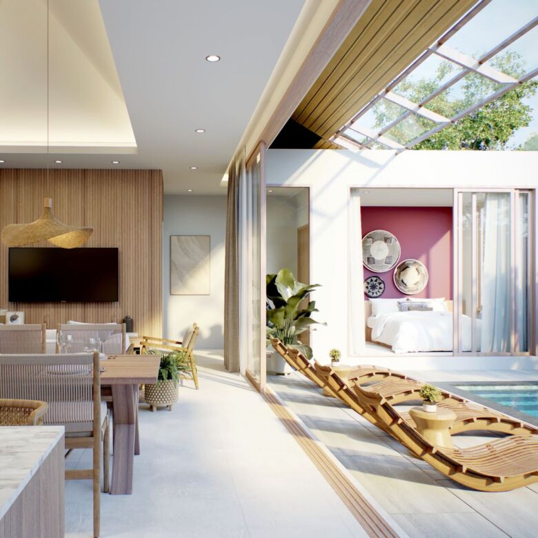 PHUVISTA 3 Naiyang – Modern Balinese Luxury Pool Villas for Sale in Phuket