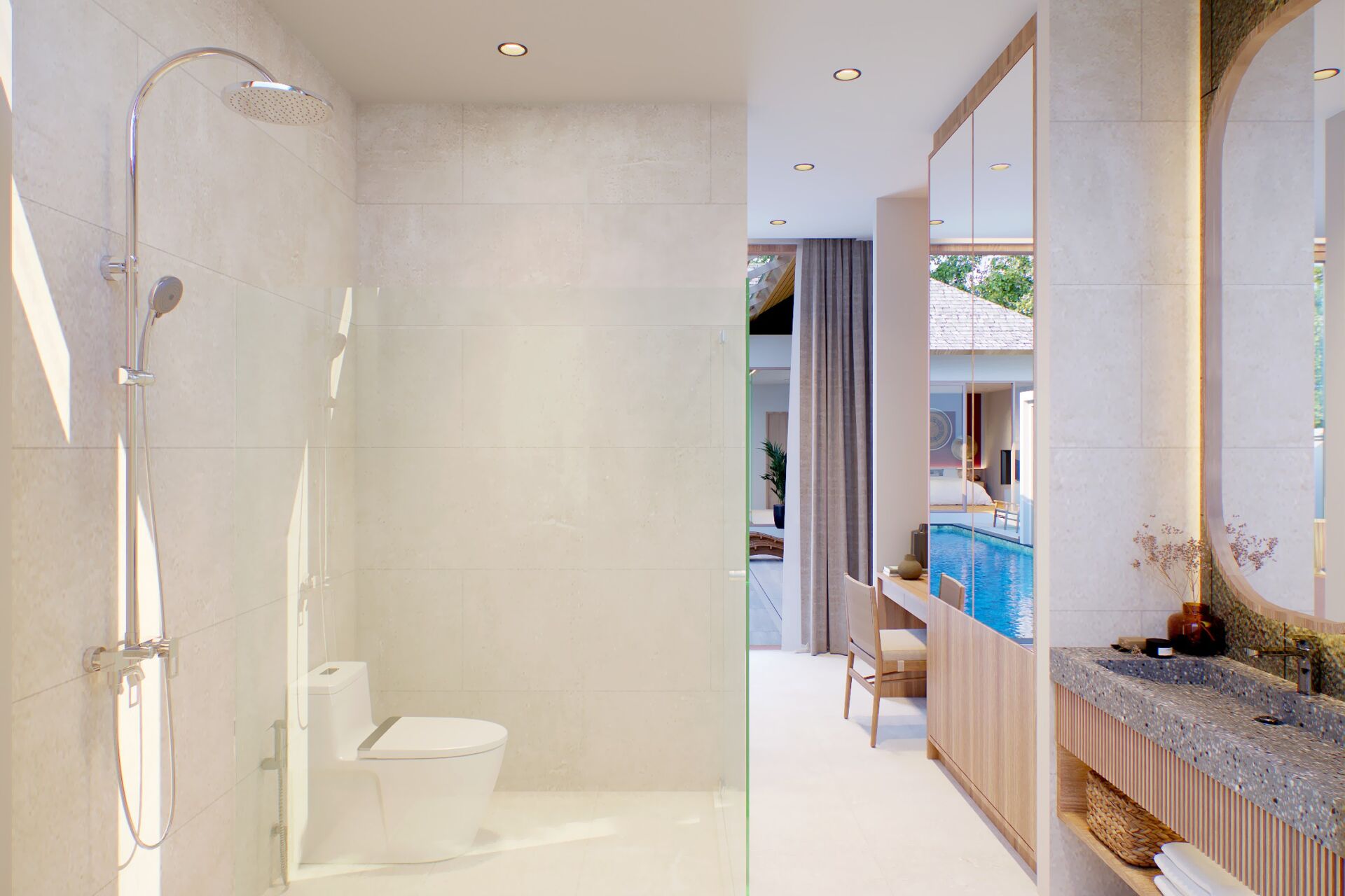 240312-4BR-IN09-BATHROOM1 PHUVISTA 3 Naiyang – Modern Balinese Luxury Pool Villas for Sale in Phuket