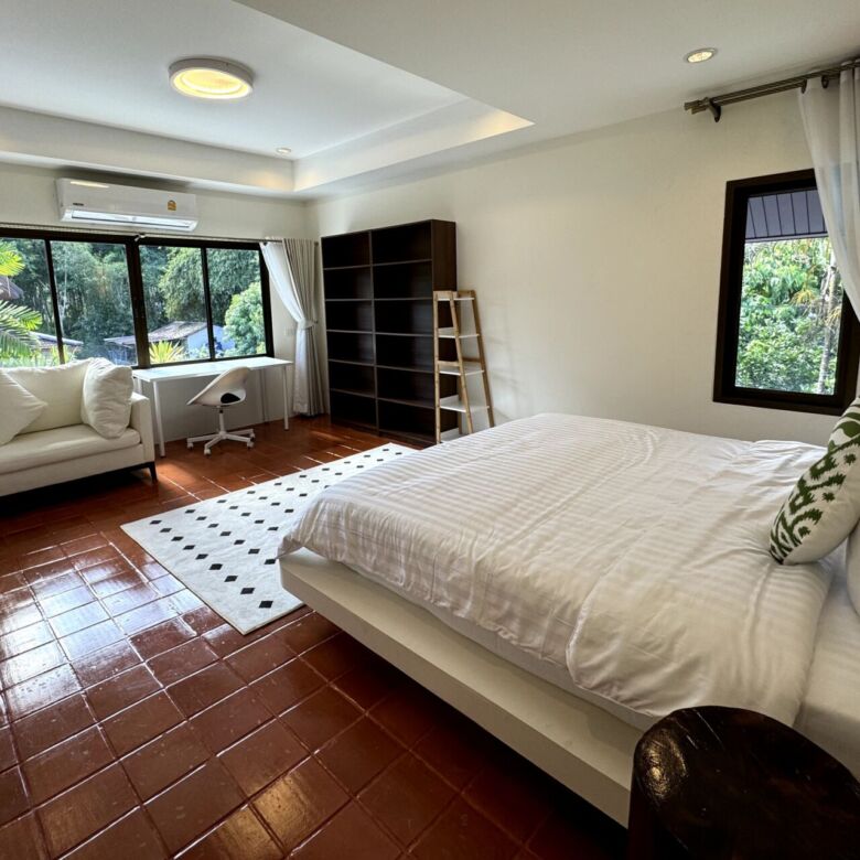 Luxury 4-Bedroom Pool Villa for Rent in Pa Klok, Phuket | Tropical Garden Retreat