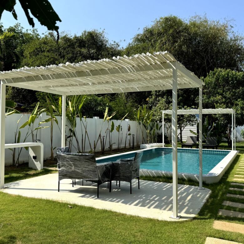 Luxury 4-Bedroom Pool Villa for Rent in Pa Klok, Phuket | Tropical Garden Retreat