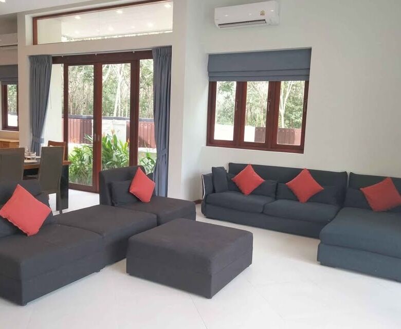 Spacious 3+1 Bedroom Private Pool Villa for Rent in Paklok, Phuket