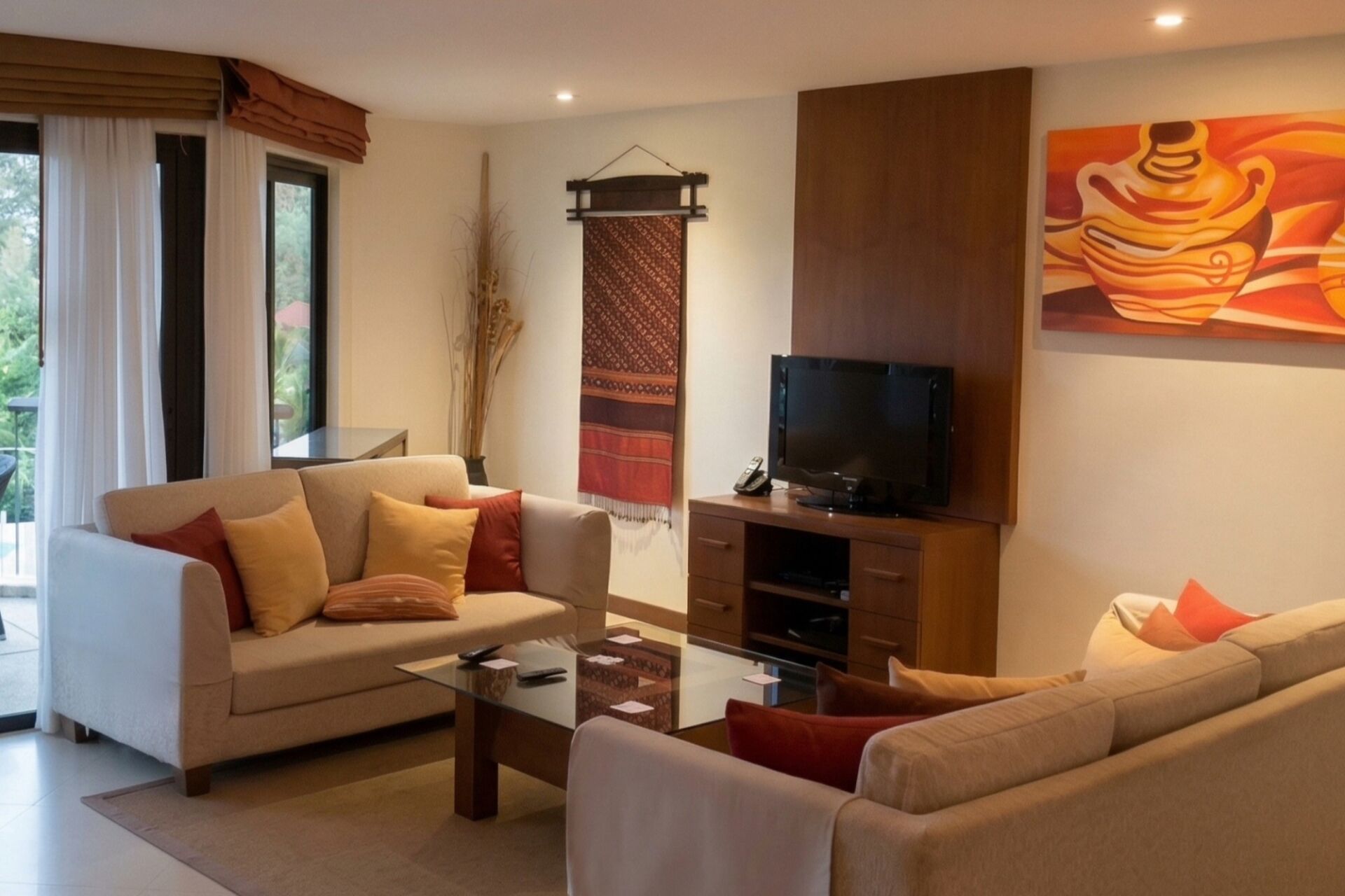 Beachfront 2-Bedroom Condo for Rent at Dewa Phuket Resort & Villas, Nai Yang, Phuket