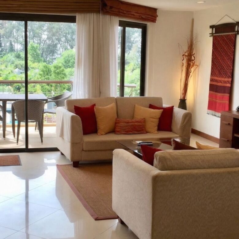 Beachfront 2-Bedroom Condo for Rent at Dewa Phuket Resort & Villas, Nai Yang, Phuket