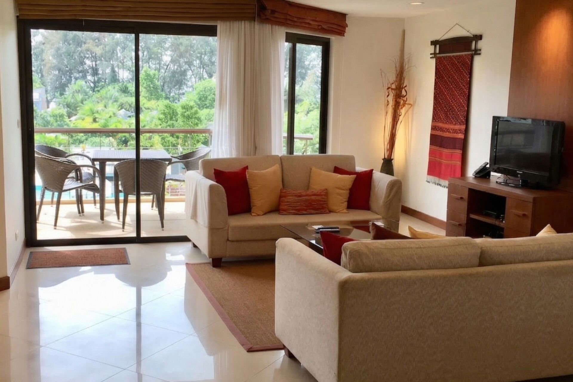 Beachfront 2-Bedroom Condo for Rent at Dewa Phuket Resort & Villas, Nai Yang, Phuket