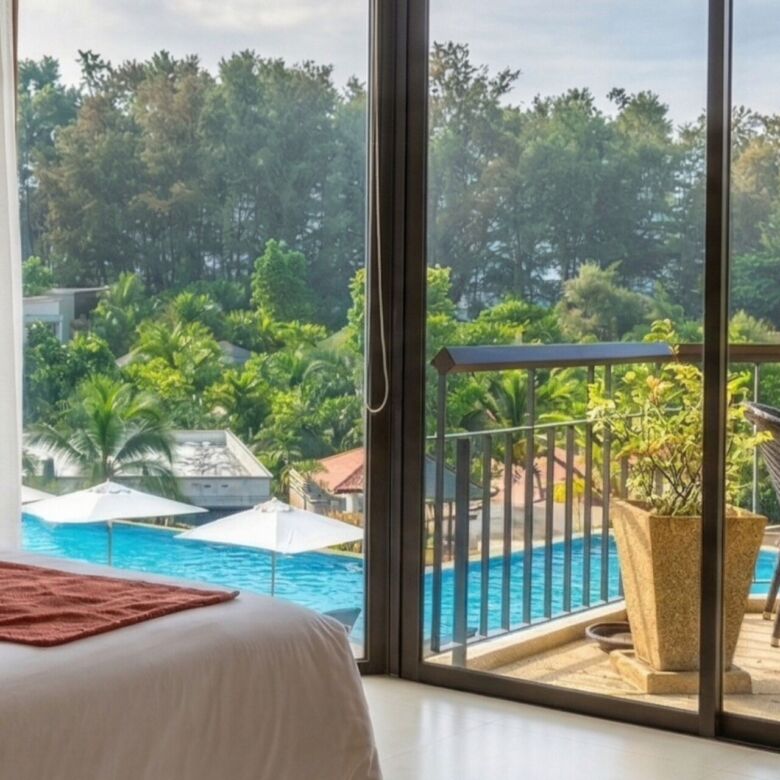 Beachfront 2-Bedroom Condo for Rent at Dewa Phuket Resort & Villas, Nai Yang, Phuket