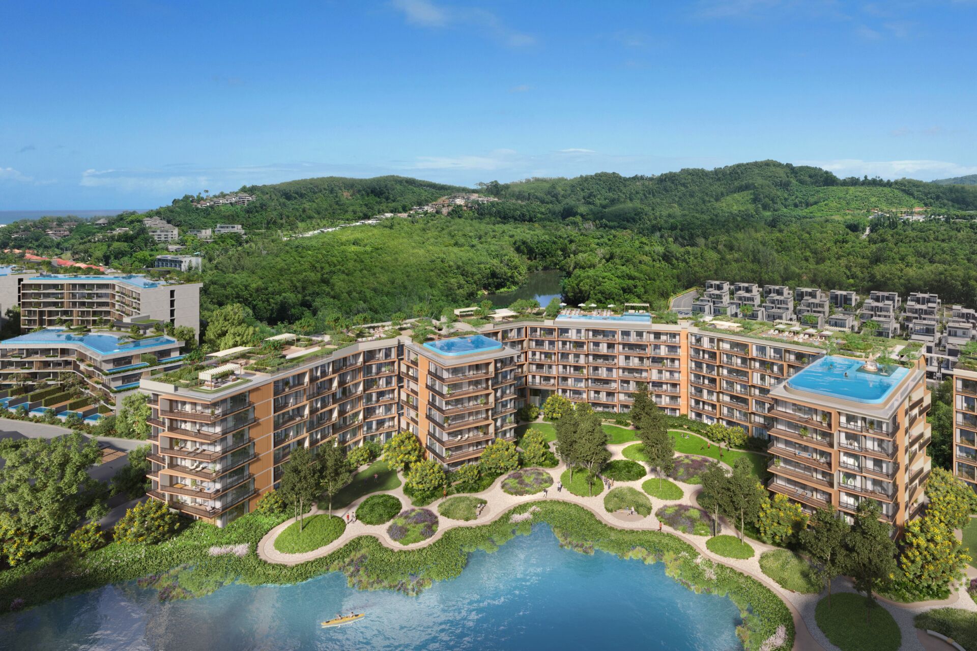 Skypark Elara Lakelands Phuket – Luxury Condominiums for Sale in Laguna Phuket