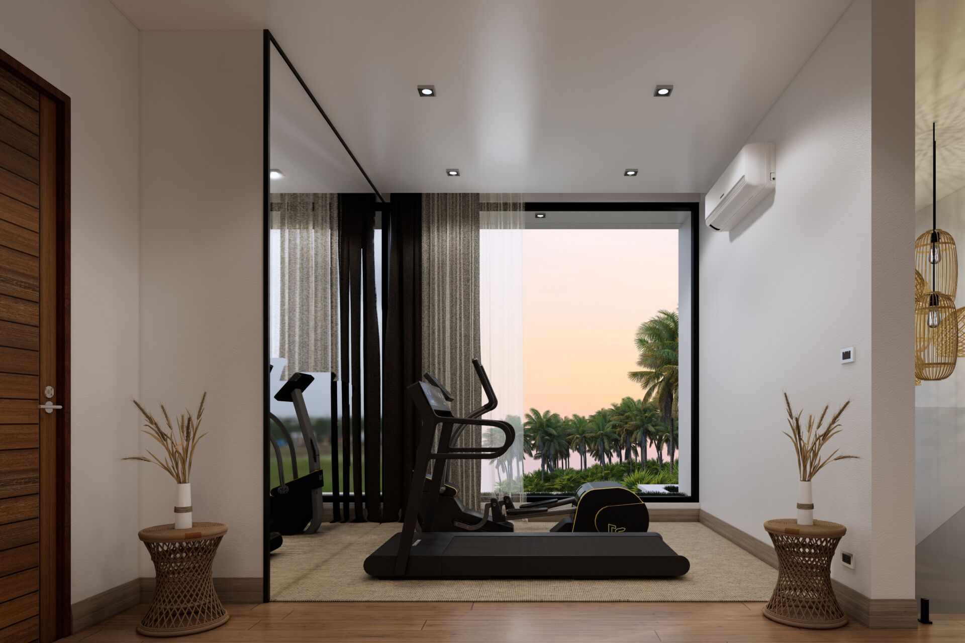 F-Fitness 01 Cendana Villas Layan – Luxury Private Pool Villas for Sale in Phuket