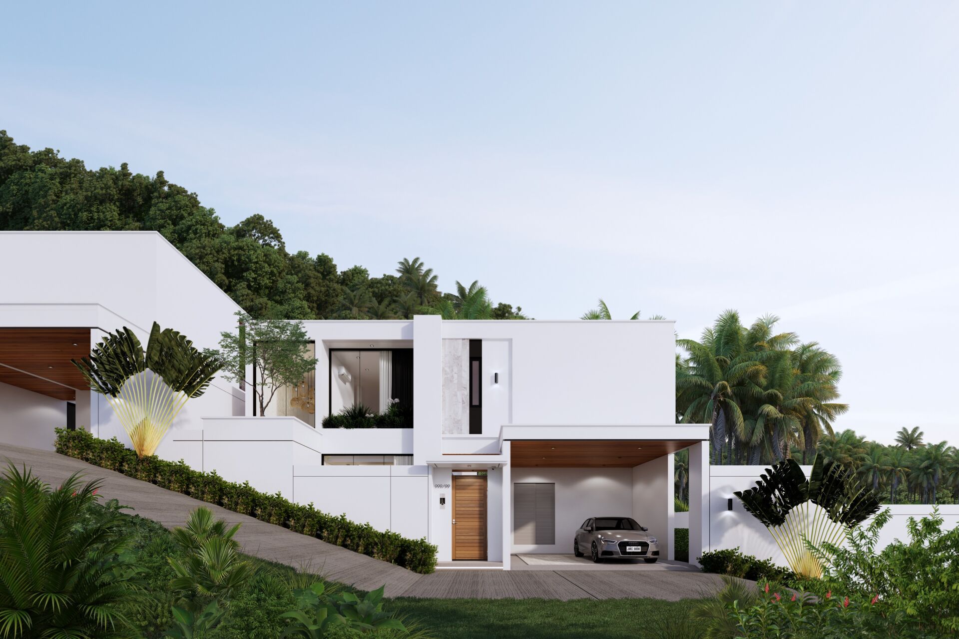 F-Perspective 01 Cendana Villas Layan – Luxury Private Pool Villas for Sale in Phuket
