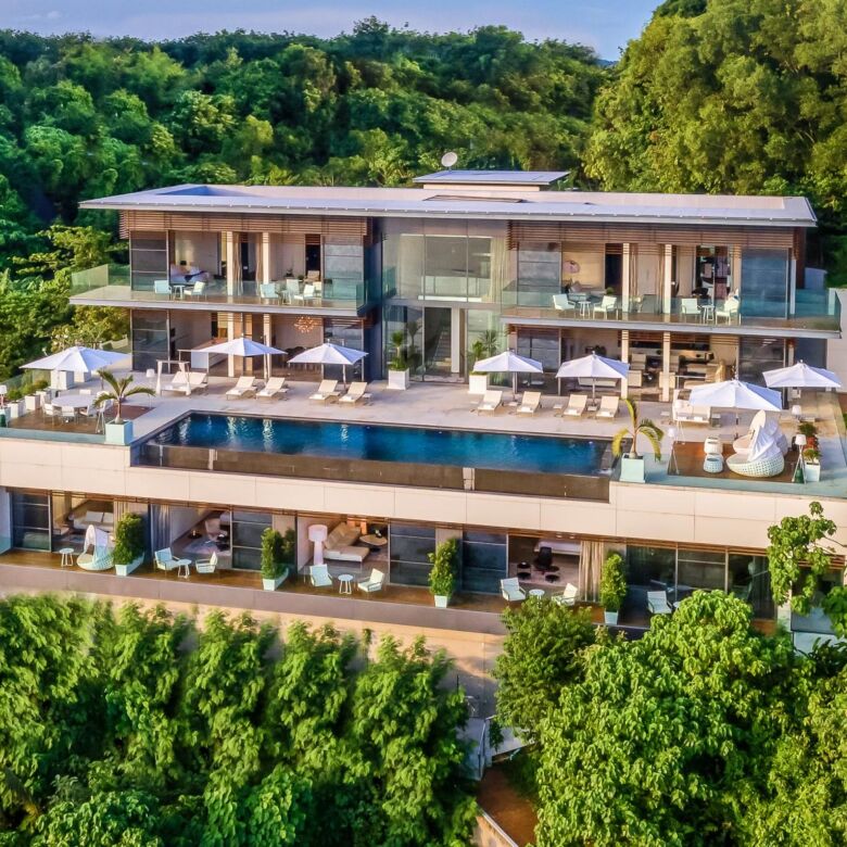 Cliff Top Residence for Rent in Cape Panwa, Phuket | Ultra-Luxury 6-Bedroom Oceanfront Villa