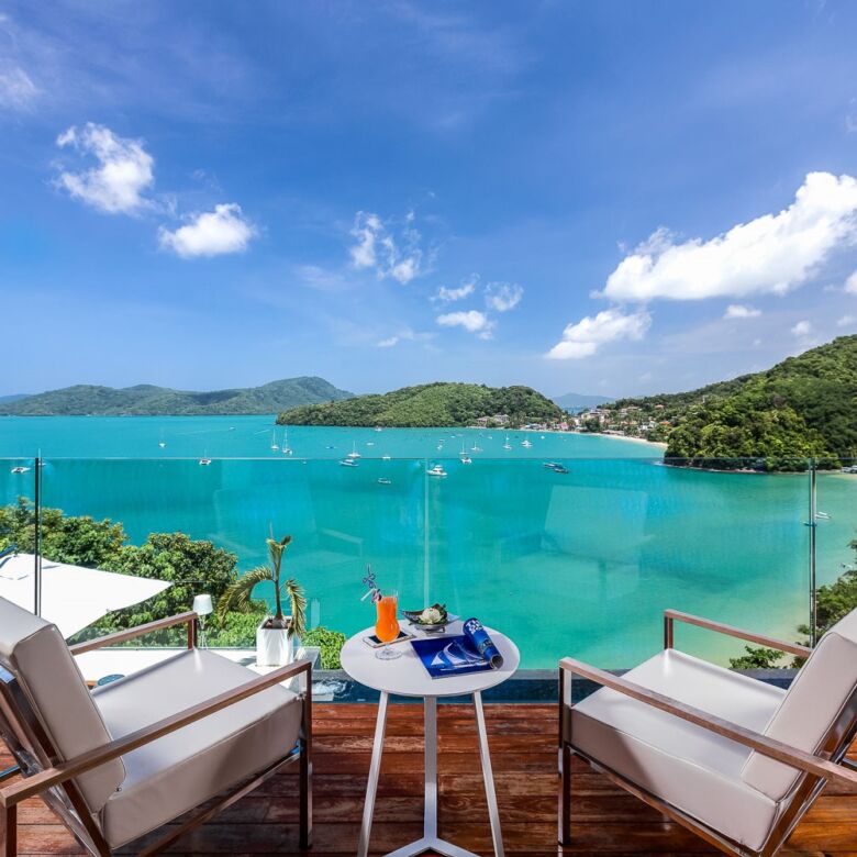 Cliff Top Residence for Rent in Cape Panwa, Phuket | Ultra-Luxury 6-Bedroom Oceanfront Villa