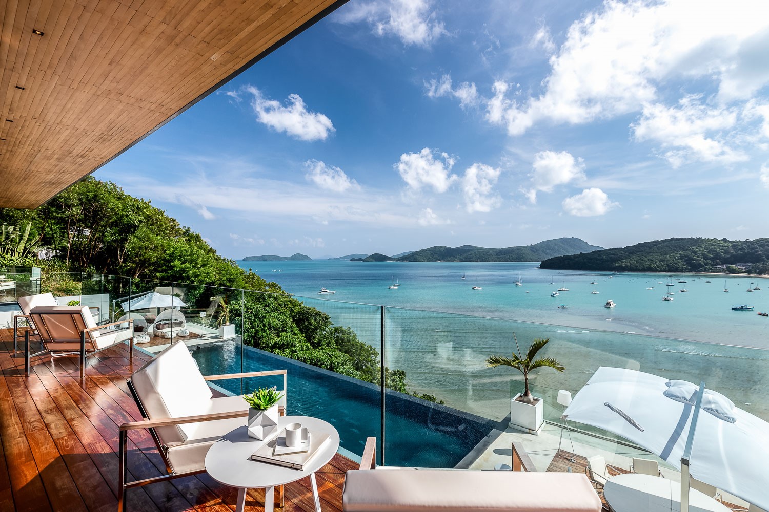 Cliff Top Residence for Rent in Cape Panwa, Phuket | Ultra-Luxury 6-Bedroom Oceanfront Villa