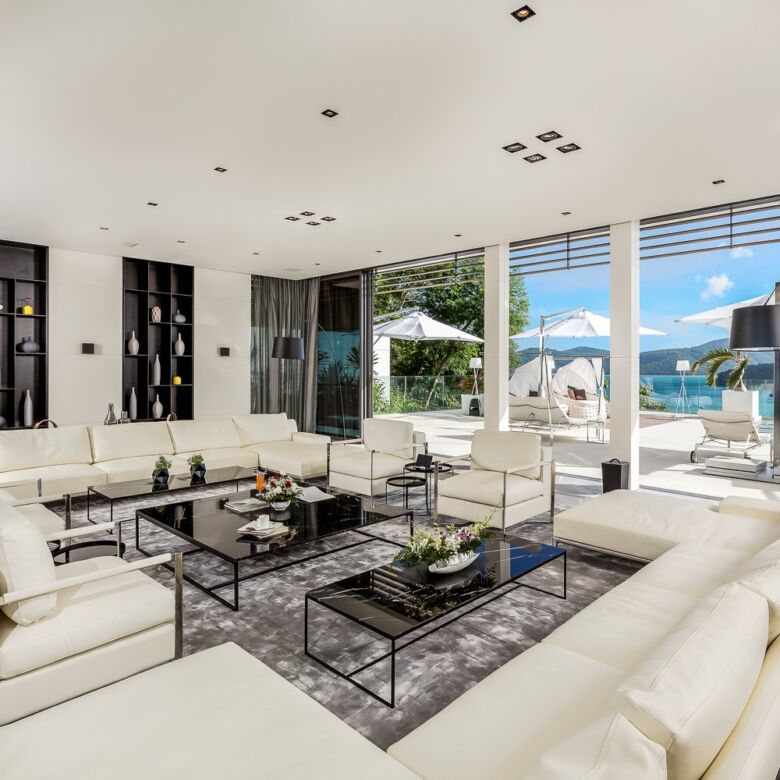 Cliff Top Residence for Rent in Cape Panwa, Phuket | Ultra-Luxury 6-Bedroom Oceanfront Villa
