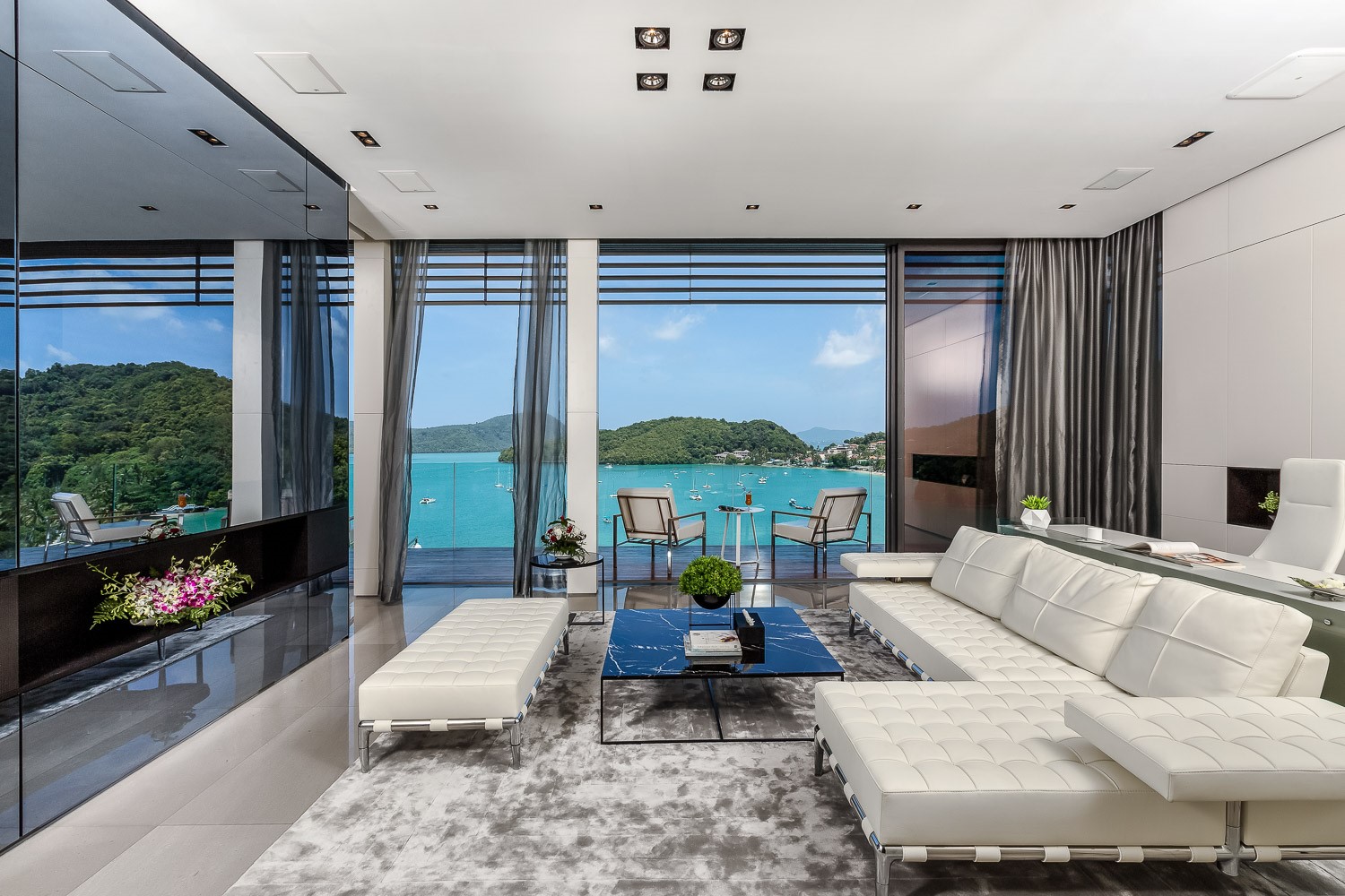 Cliff Top Residence for Rent in Cape Panwa, Phuket | Ultra-Luxury 6-Bedroom Oceanfront Villa