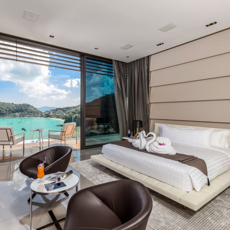Cliff Top Residence for Rent in Cape Panwa, Phuket | Ultra-Luxury 6-Bedroom Oceanfront Villa