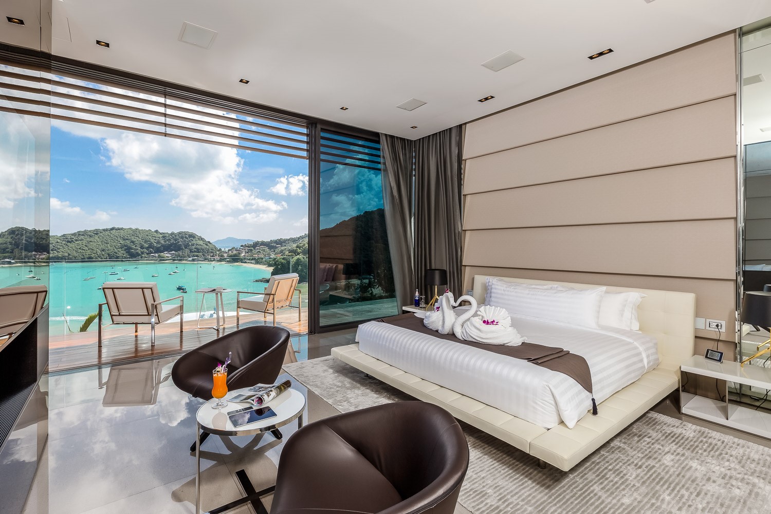 Cliff Top Residence for Rent in Cape Panwa, Phuket | Ultra-Luxury 6-Bedroom Oceanfront Villa