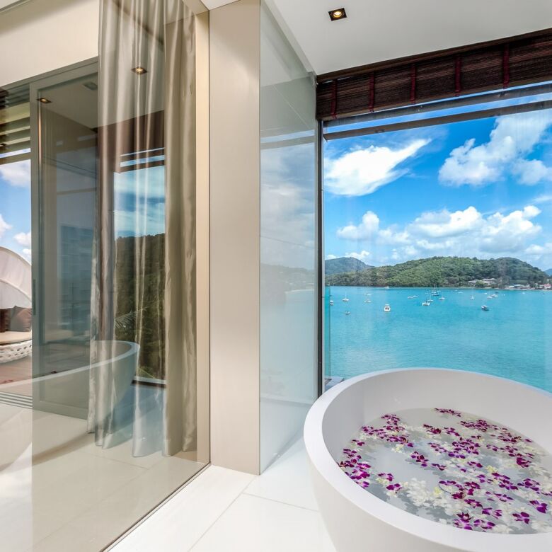Cliff Top Residence for Rent in Cape Panwa, Phuket | Ultra-Luxury 6-Bedroom Oceanfront Villa