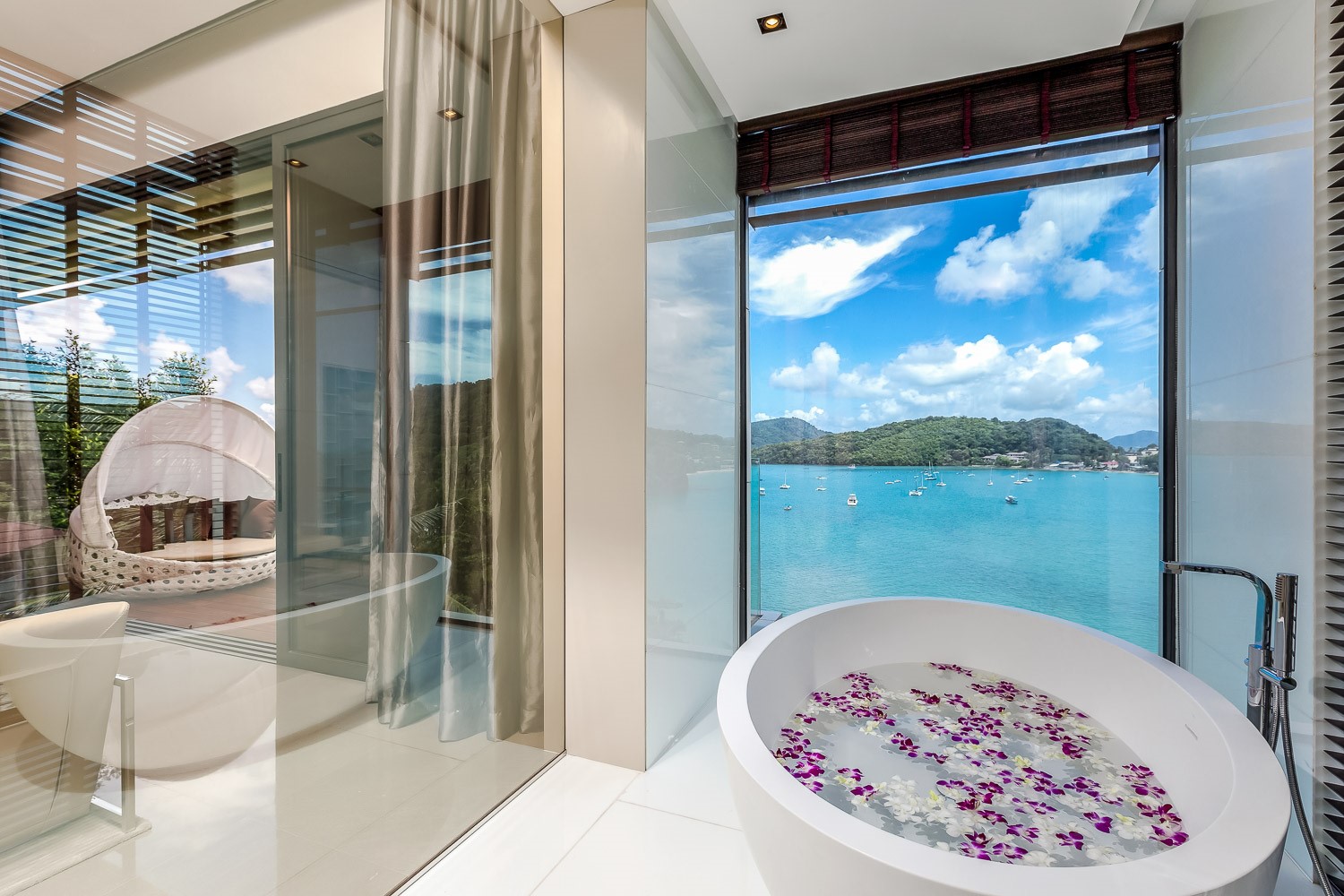 Cliff Top Residence for Rent in Cape Panwa, Phuket | Ultra-Luxury 6-Bedroom Oceanfront Villa