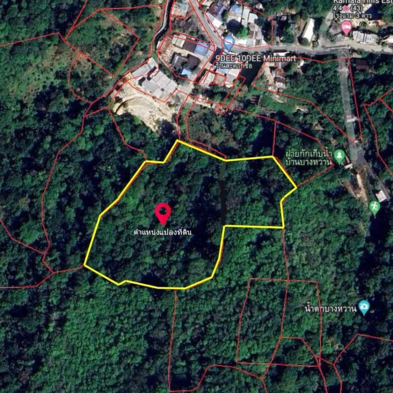 Land for Sale in Kamala, Phuket – 11 Rai with Chanote Title