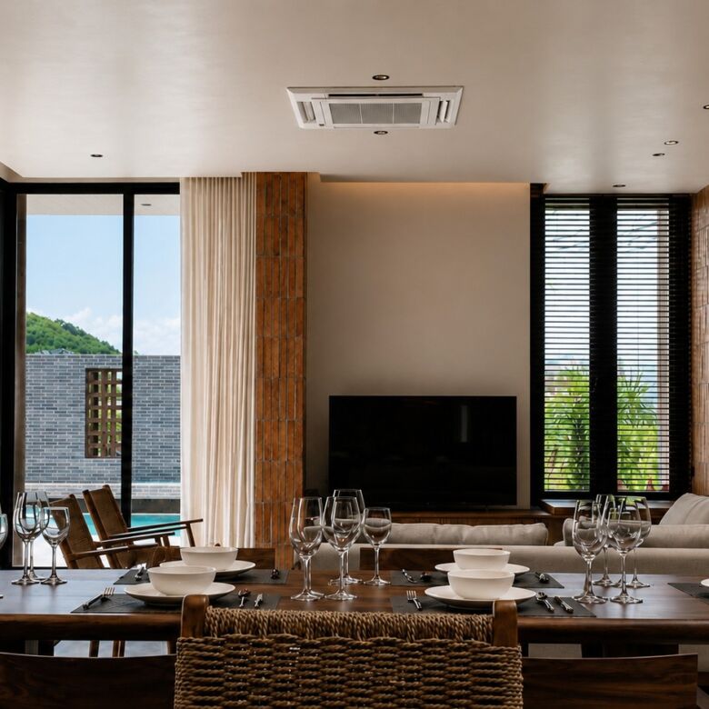 ASHA ZORA: Brand-New 4-Bedroom Private Pool Villas for Rent Near BCIS International School, Chalong, Phuket