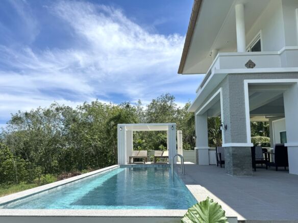 Panoramic Sunset View Pool Villa for Rent in Mai Khao, Phuket