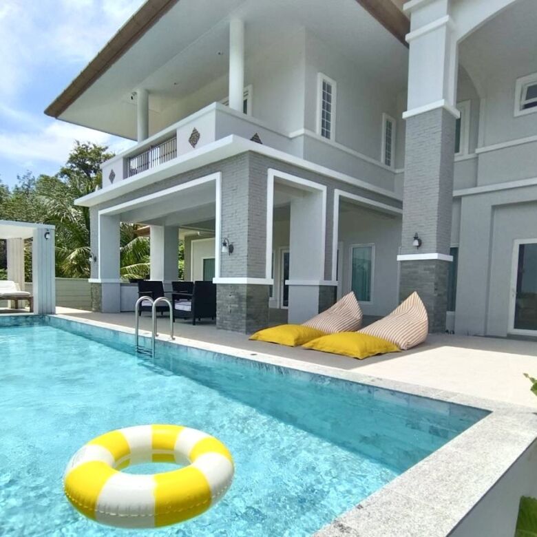Panoramic Sunset View Pool Villa for Rent in Mai Khao, Phuket