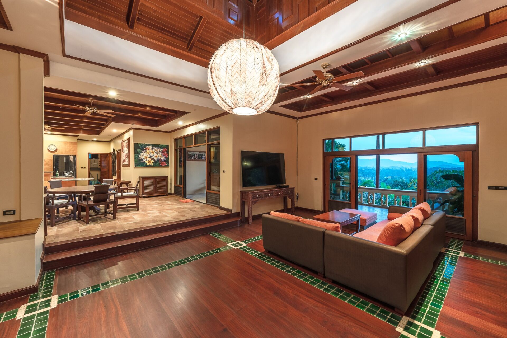 LW107618-HDR Luxury 7-Bedroom Thai-Style Villa – Layan Beach, Phuket