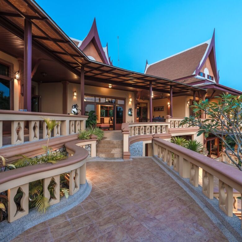 Luxury 7-Bedroom Thai-Style Villa – Layan Beach, Phuket