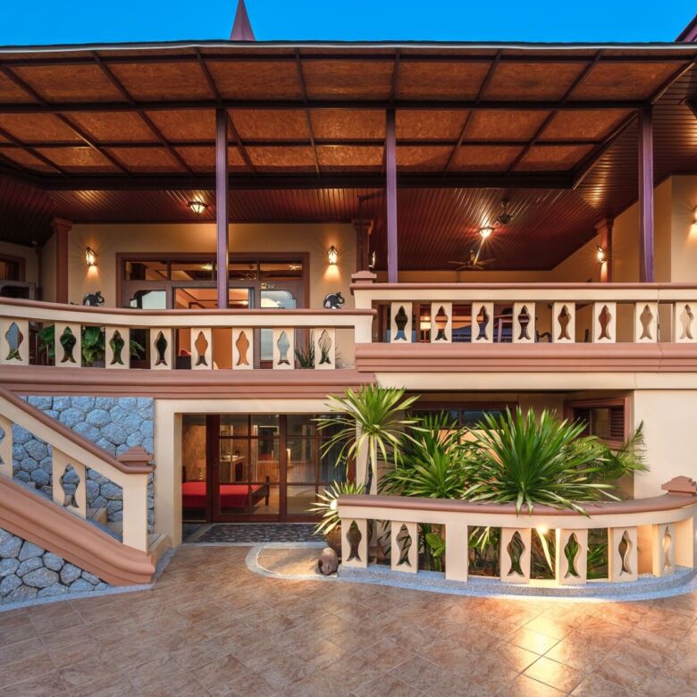 Luxury 7-Bedroom Thai-Style Villa – Layan Beach, Phuket