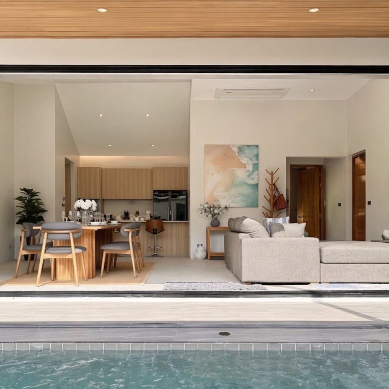 Modern 3-Bedroom Private Pool Villa for Rent in Cherngtalay, Phuket