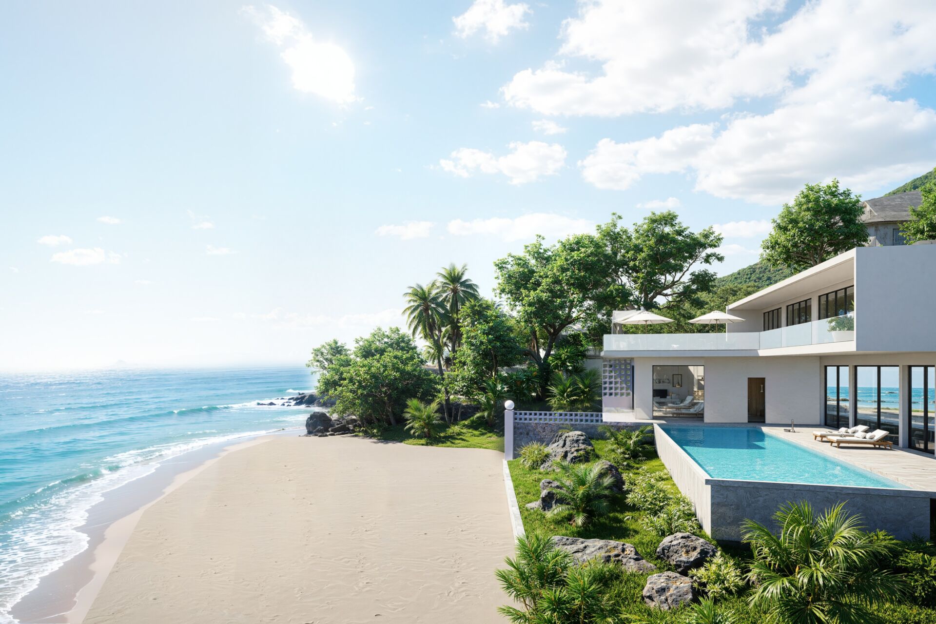 Sea Cloud View: Seven Exclusive Beachfront Villas in Phuket Panwa