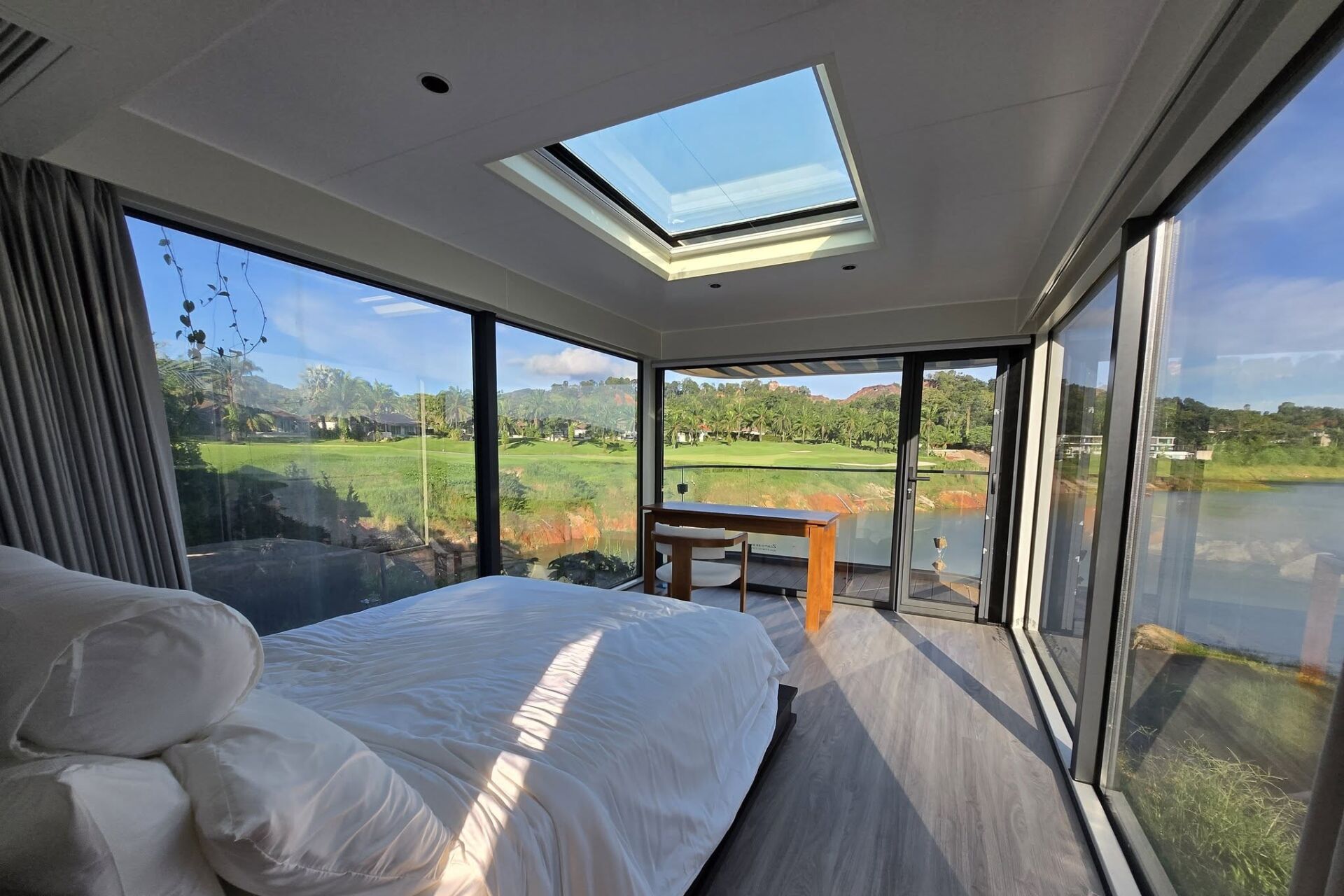 Luxury Villa for Sale in Kathu, Phuket – Golf Course Location with Lake and Mountain Views