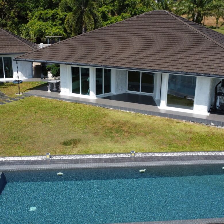 Luxury Villa for Sale in Kathu, Phuket – Golf Course Location with Lake and Mountain Views