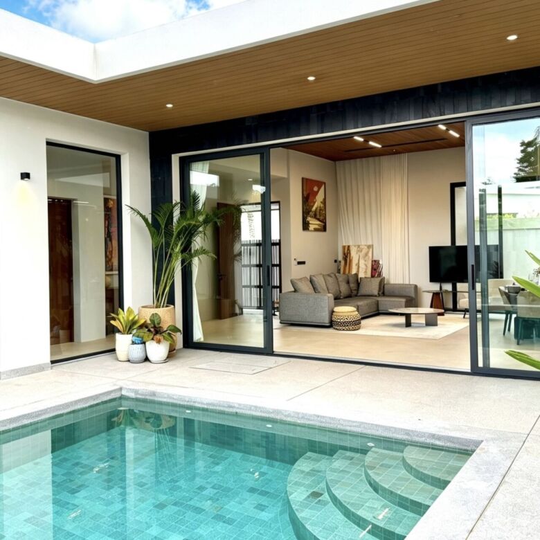 4-Bedroom Luxury Pool Villa for Rent in Chalong Bay, Phuket | Available Now