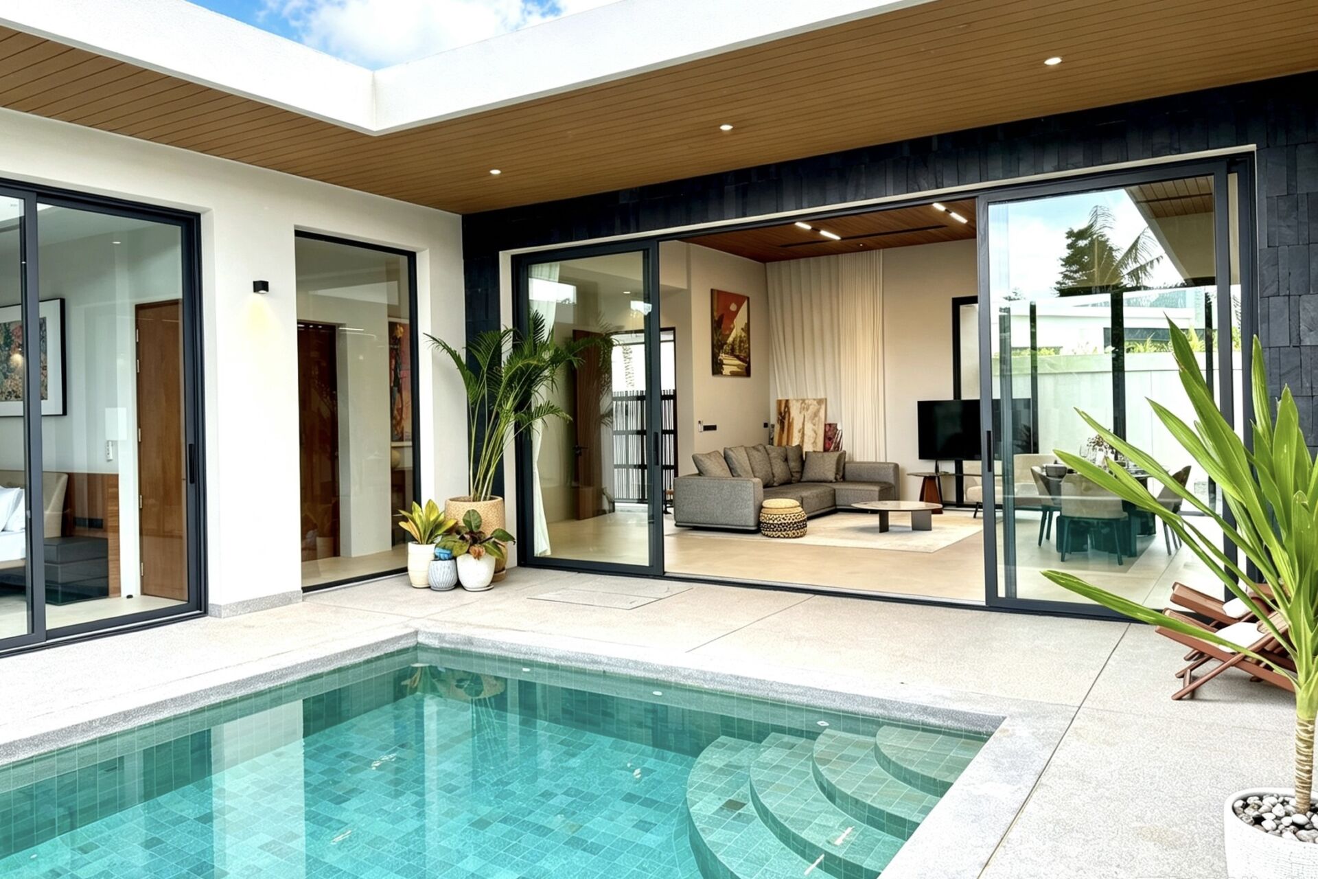 4-Bedroom Luxury Pool Villa for Rent in Chalong Bay, Phuket | Available Now