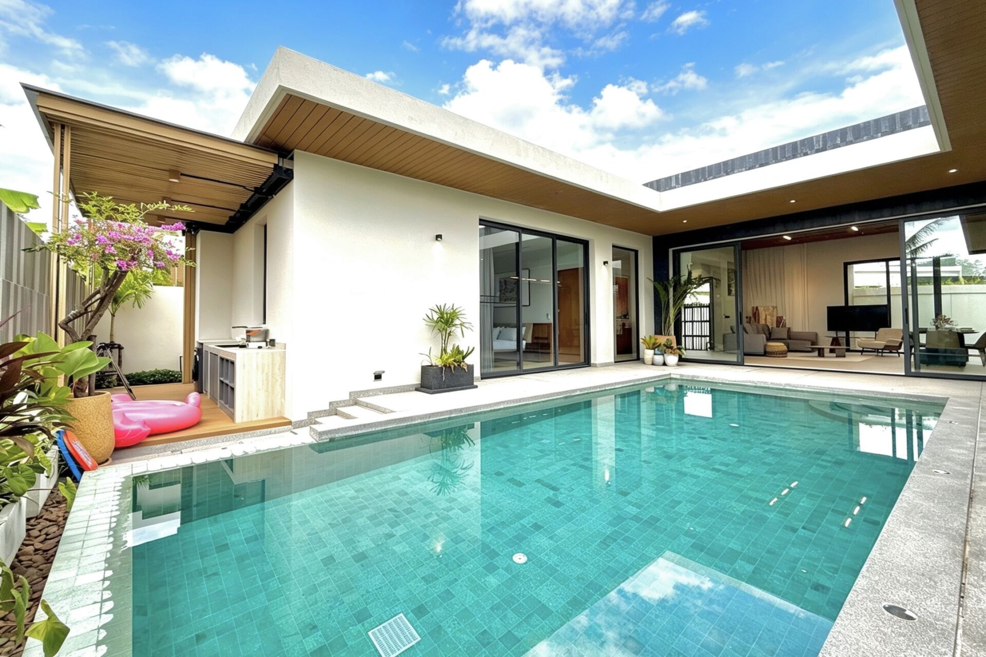 4-Bedroom Luxury Pool Villa for Rent in Chalong Bay, Phuket | Available Now