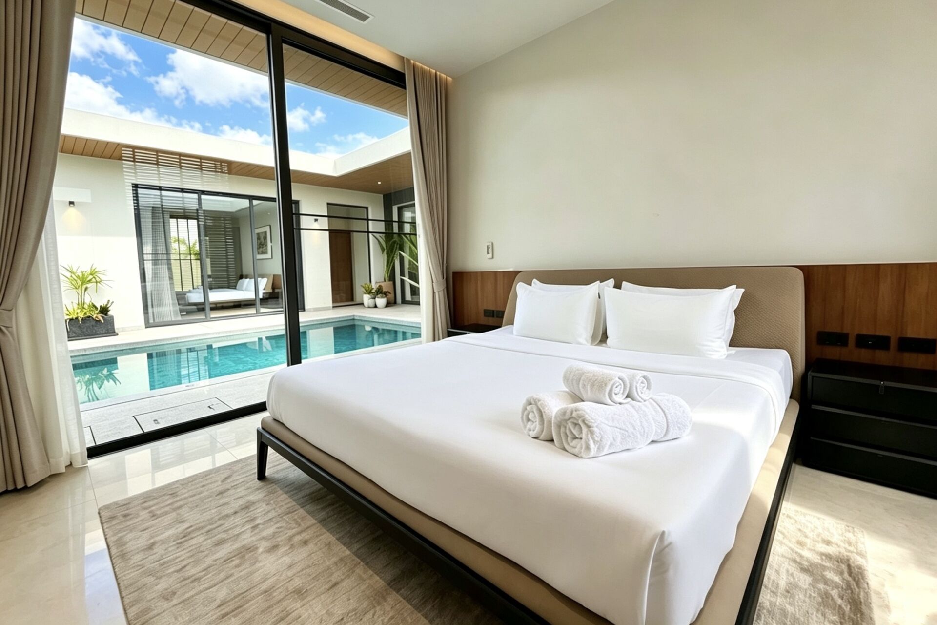 4-Bedroom Luxury Pool Villa for Rent in Chalong Bay, Phuket | Available Now