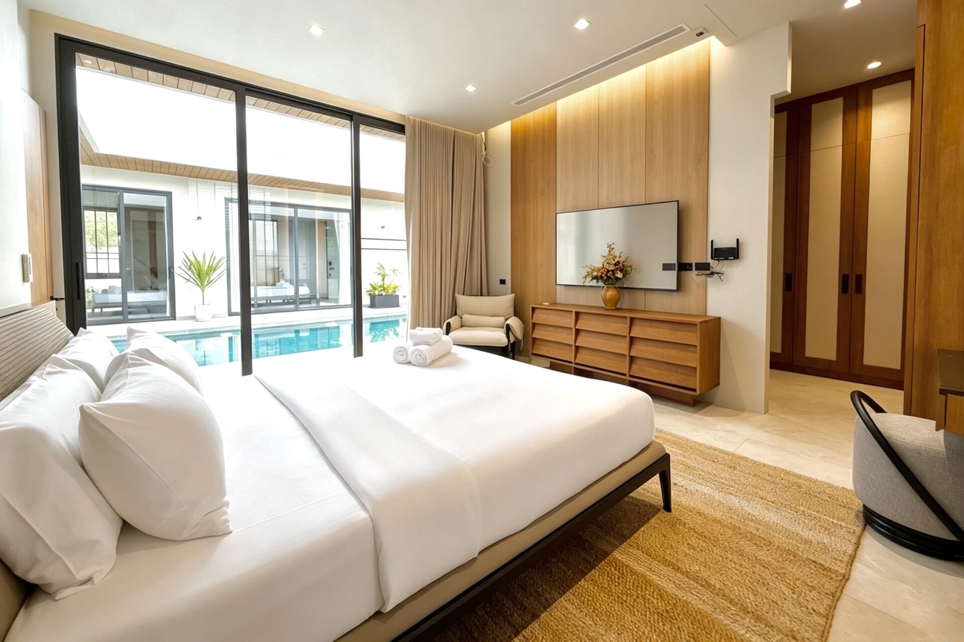 4-Bedroom Luxury Pool Villa for Rent in Chalong Bay, Phuket | Available Now