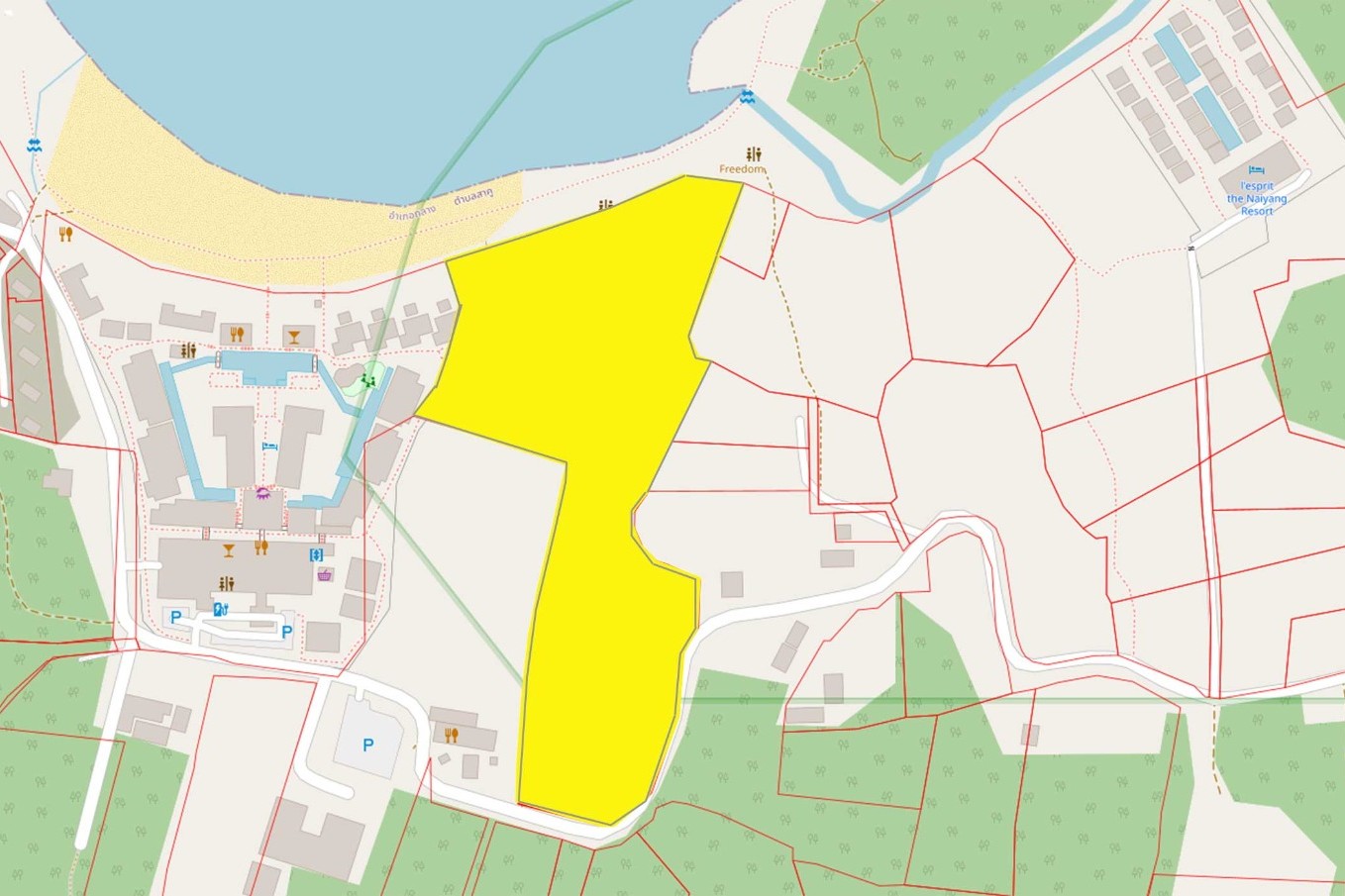 Prime Beachfront Land for Sale in Nai Yang Beach, Phuket: 170 Meters of Andaman Sea Frontage