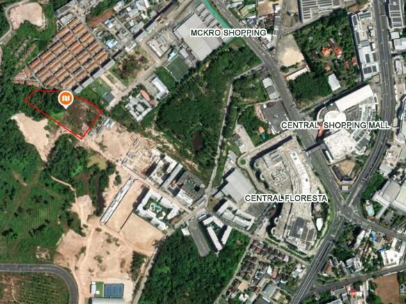 Prime Land for Development Near Central Shopping Mall, Phuket