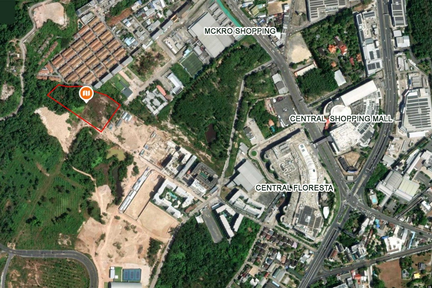 Prime Land for Development Near Central Shopping Mall, Phuket