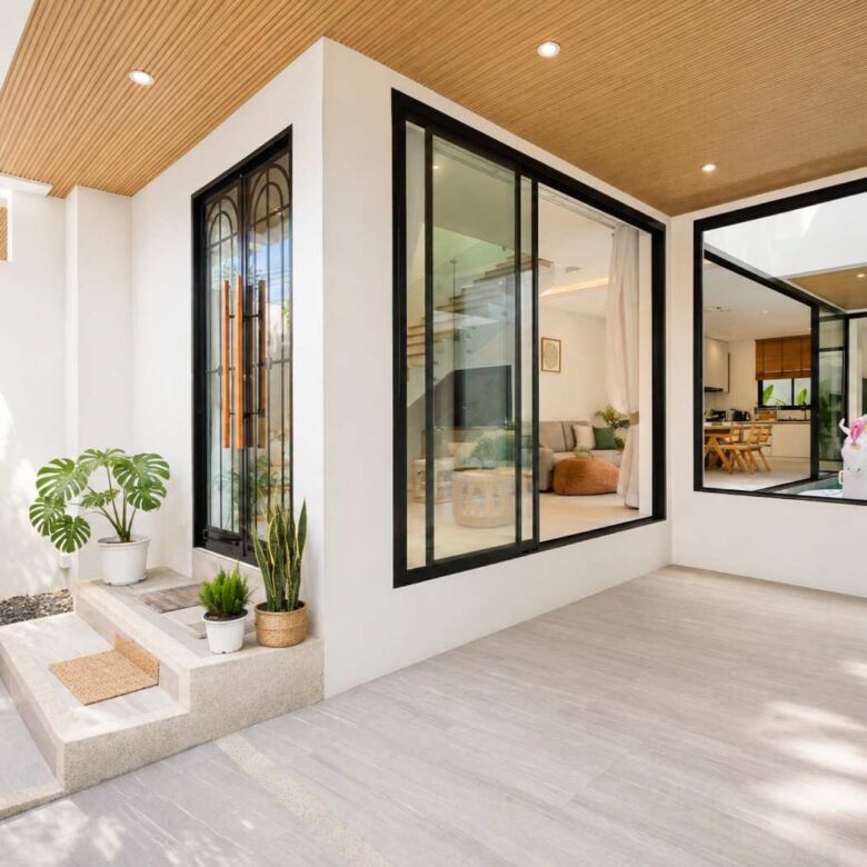 A New 3-Bedroom Private Pool Villa for rent in Pasak Soi 2, Cherngtalay