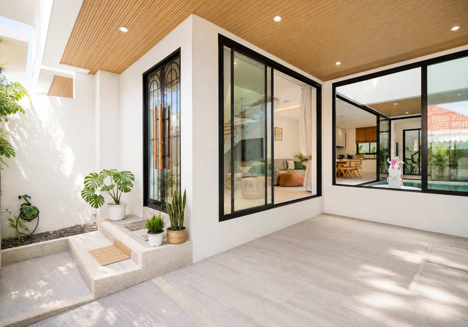 A New 3-Bedroom Private Pool Villa for rent in Pasak Soi 2, Cherngtalay