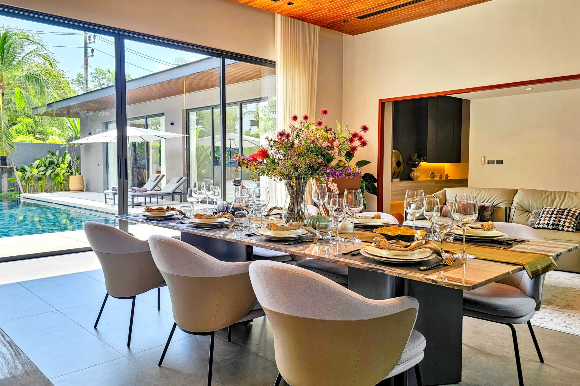 Ultra-Luxury 4-Bedroom Private Pool Villa for Rent in Chalong, Phuket