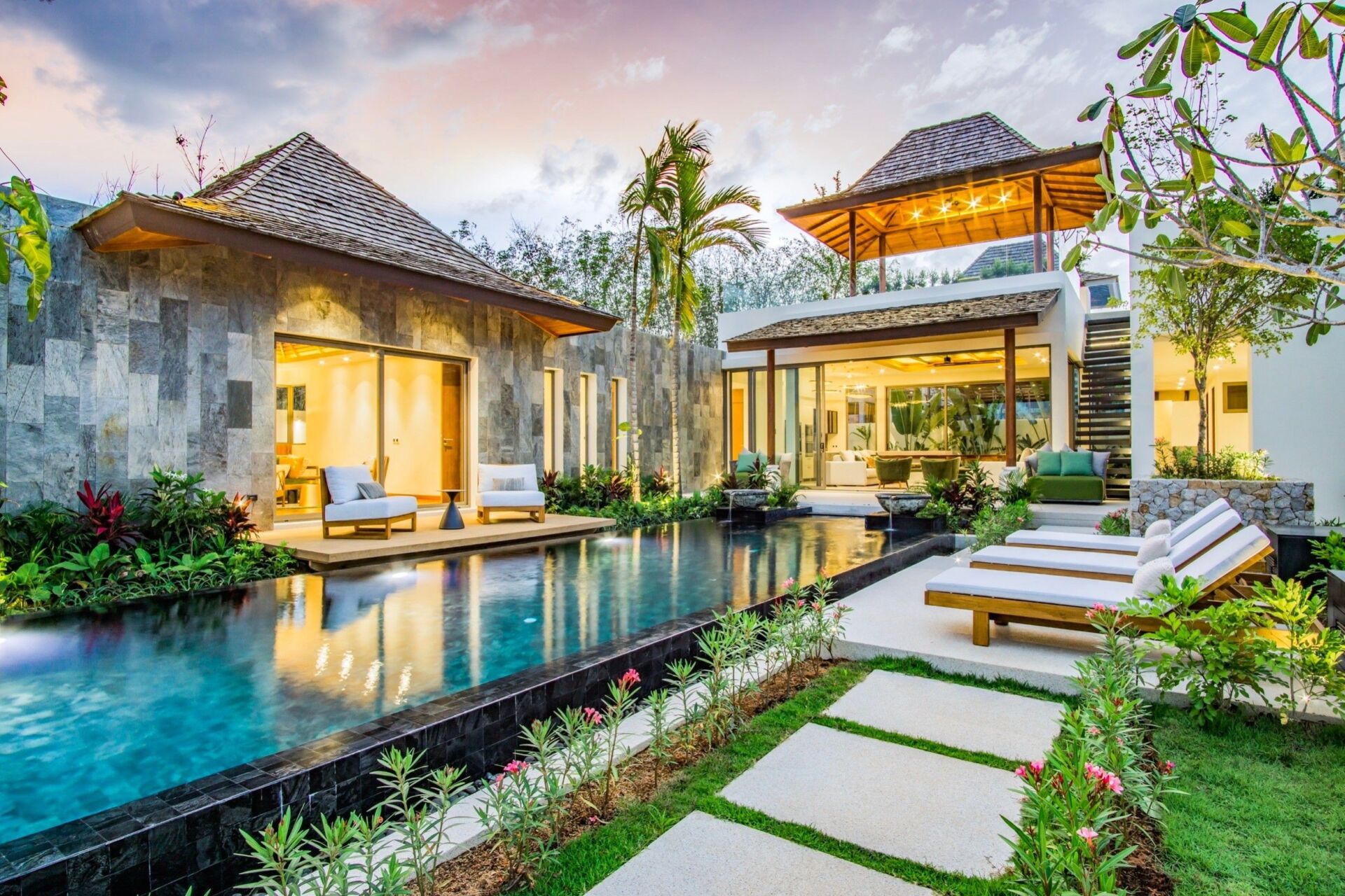 Garden Atlas Luxury Pool Villa for Sale in Cherng Talay, Phuket