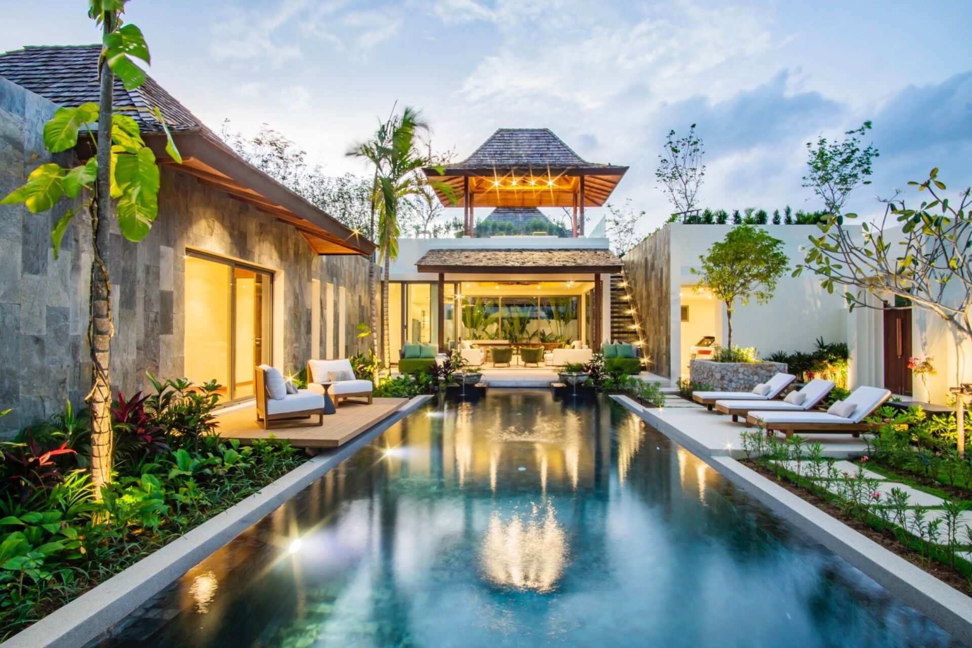 Garden Atlas Luxury Pool Villa for Sale in Cherng Talay, Phuket